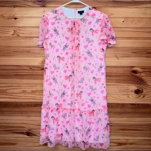 Coach x Gary baseman secret order pink fairy dress women’s 8 retail $595 - Picture 1 of 7